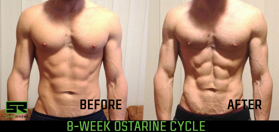 Ostarine Before & After (8-Week Cycle)