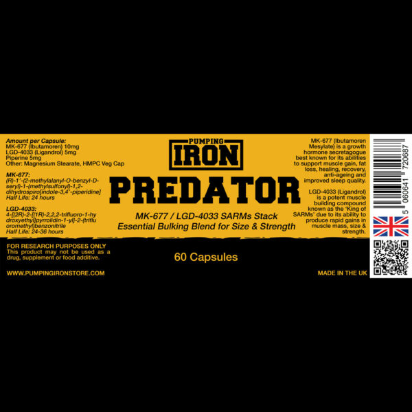 Pumping Iron Predator (MK-677/LGD-4033)