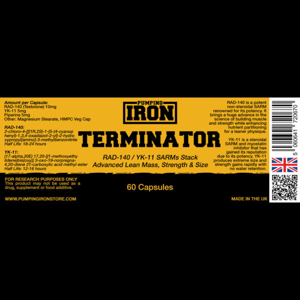 Pumping Iron Terminator (RAD-140/YK-11)