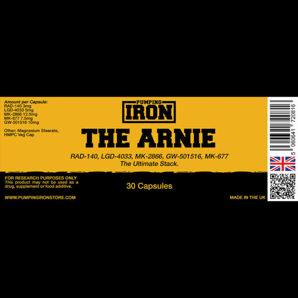 Pumping Iron Arnie(RAD-140/LGD-4033/MK-2866/MK-677/GW-501516)