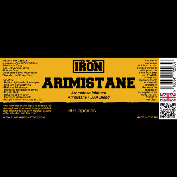 Pumping Iron Arimistane/DAA