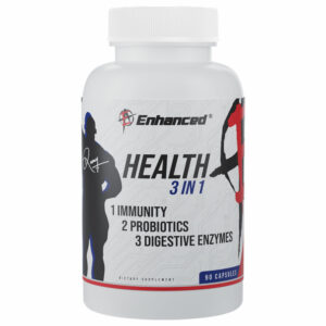 Enhanced HEALTH 3 IN 1 (Probiotics + Digestive Enzymes + Immunity Support)