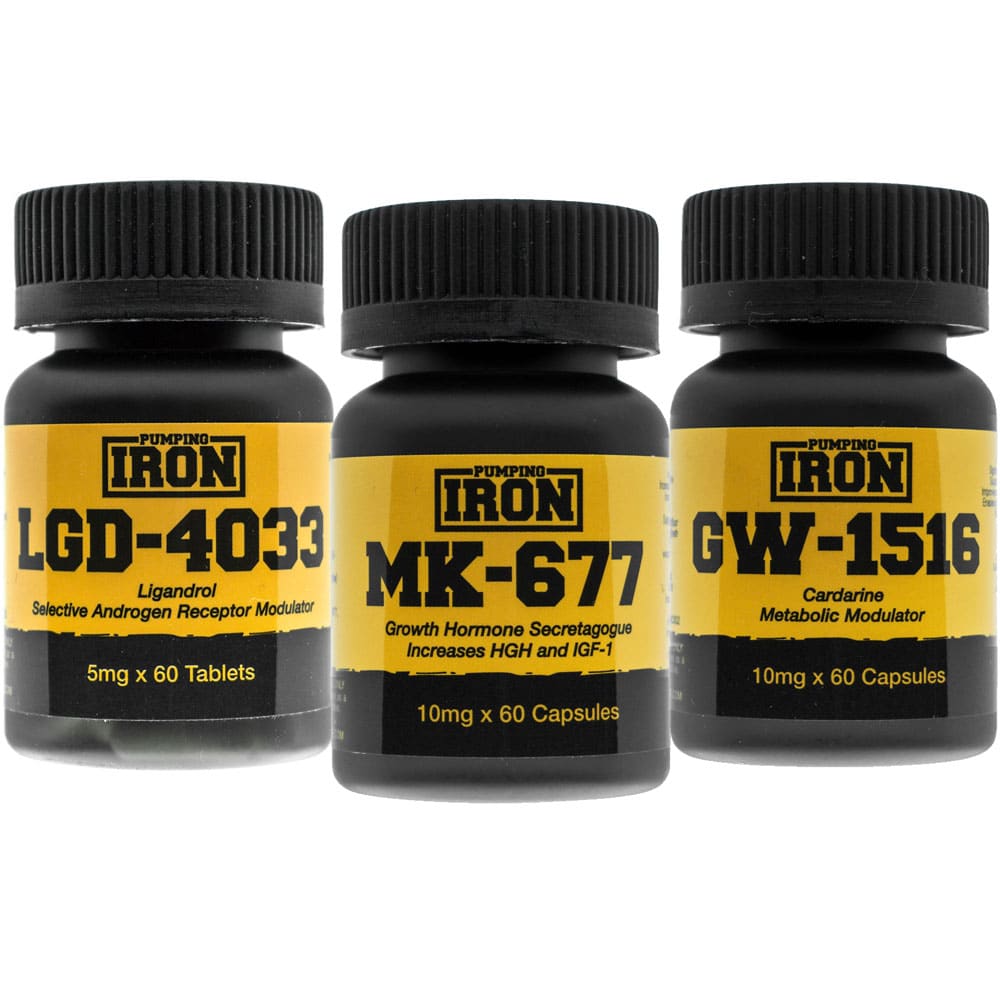 Pumping Iron Hardgainer SARMs Stack
